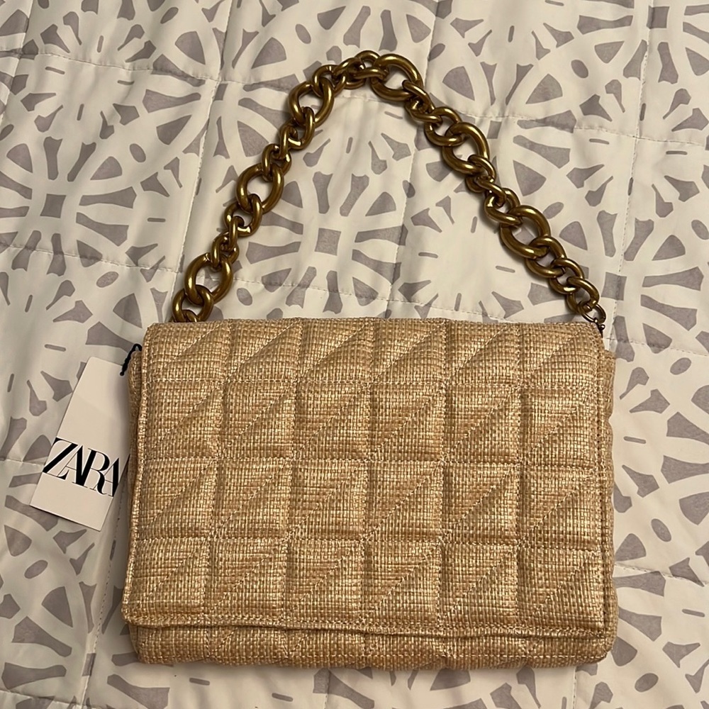 NWT Zara Quilted Bag